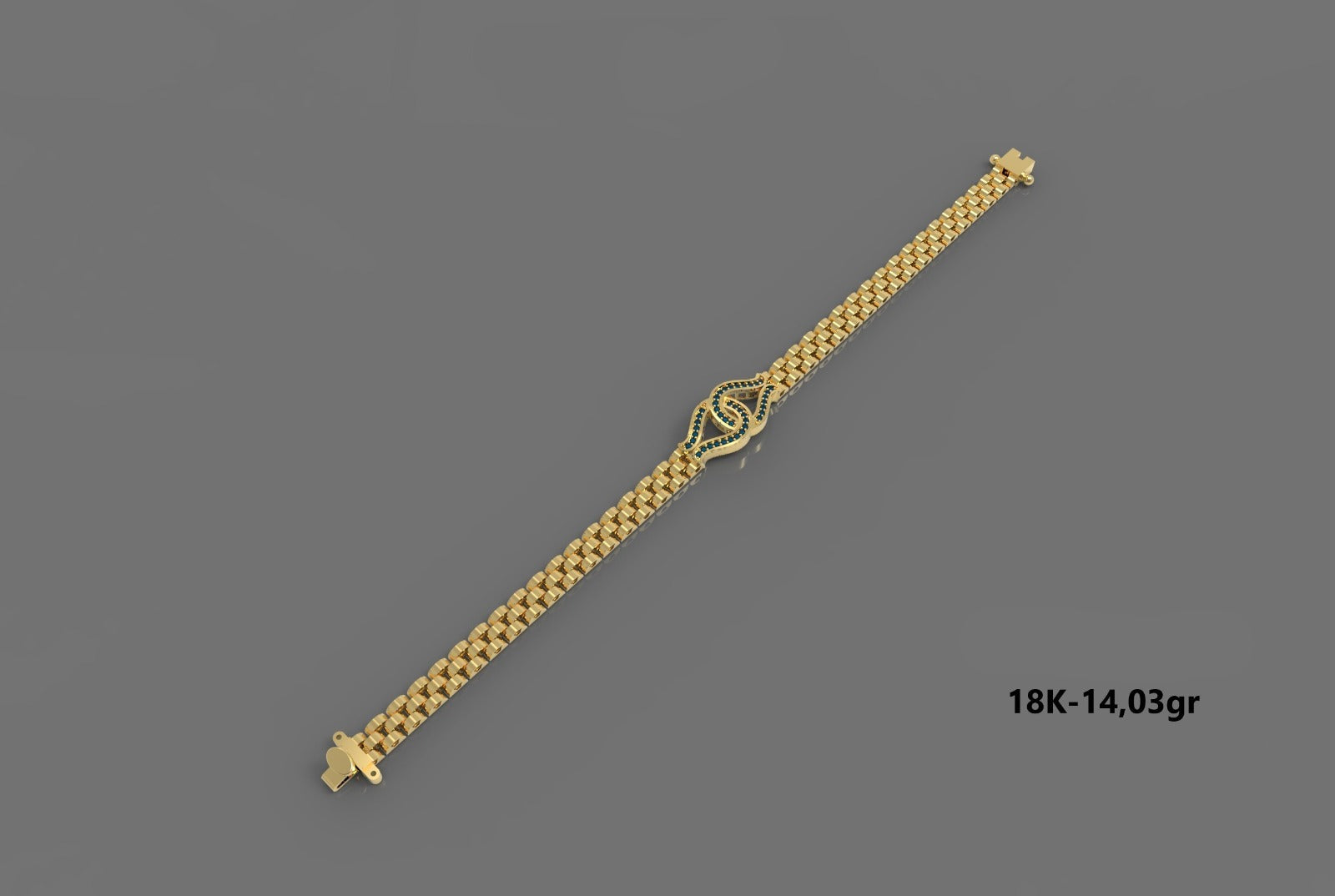 Gourmette L'Union Bleu