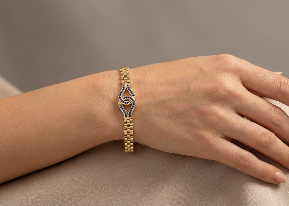 Gourmette L'Union Bleu